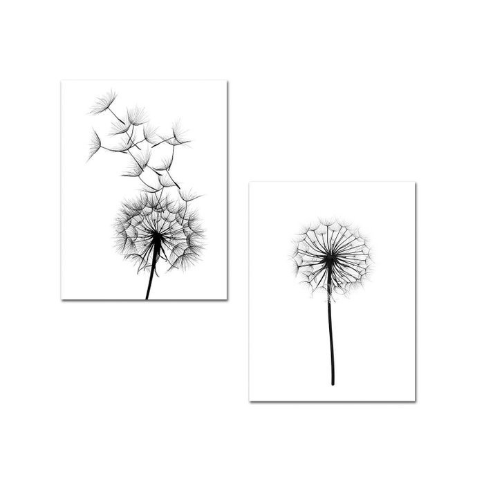 Wallity Cuadro Decorativo MDF Lo Desconocido (2 Piezas) Wallity Cuadro Decorativo MDF Lo Desconocido (2 Piezas)
